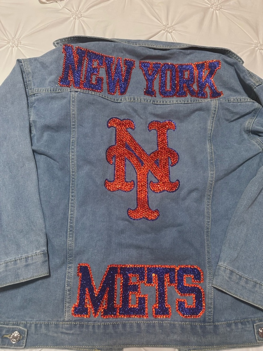 Mets custom bling jacket